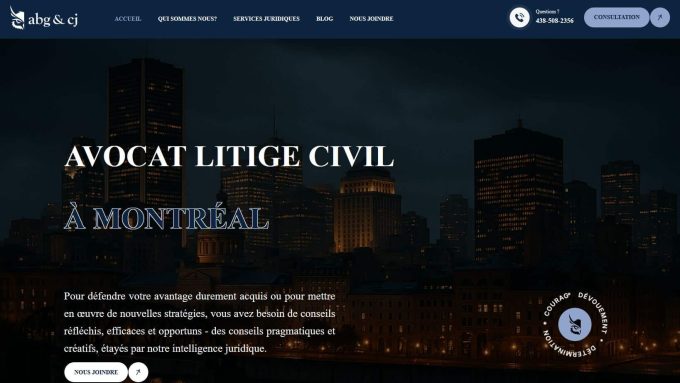 Litige civil et défense en responsabilité – ABG Conseils Juridiques Montreal